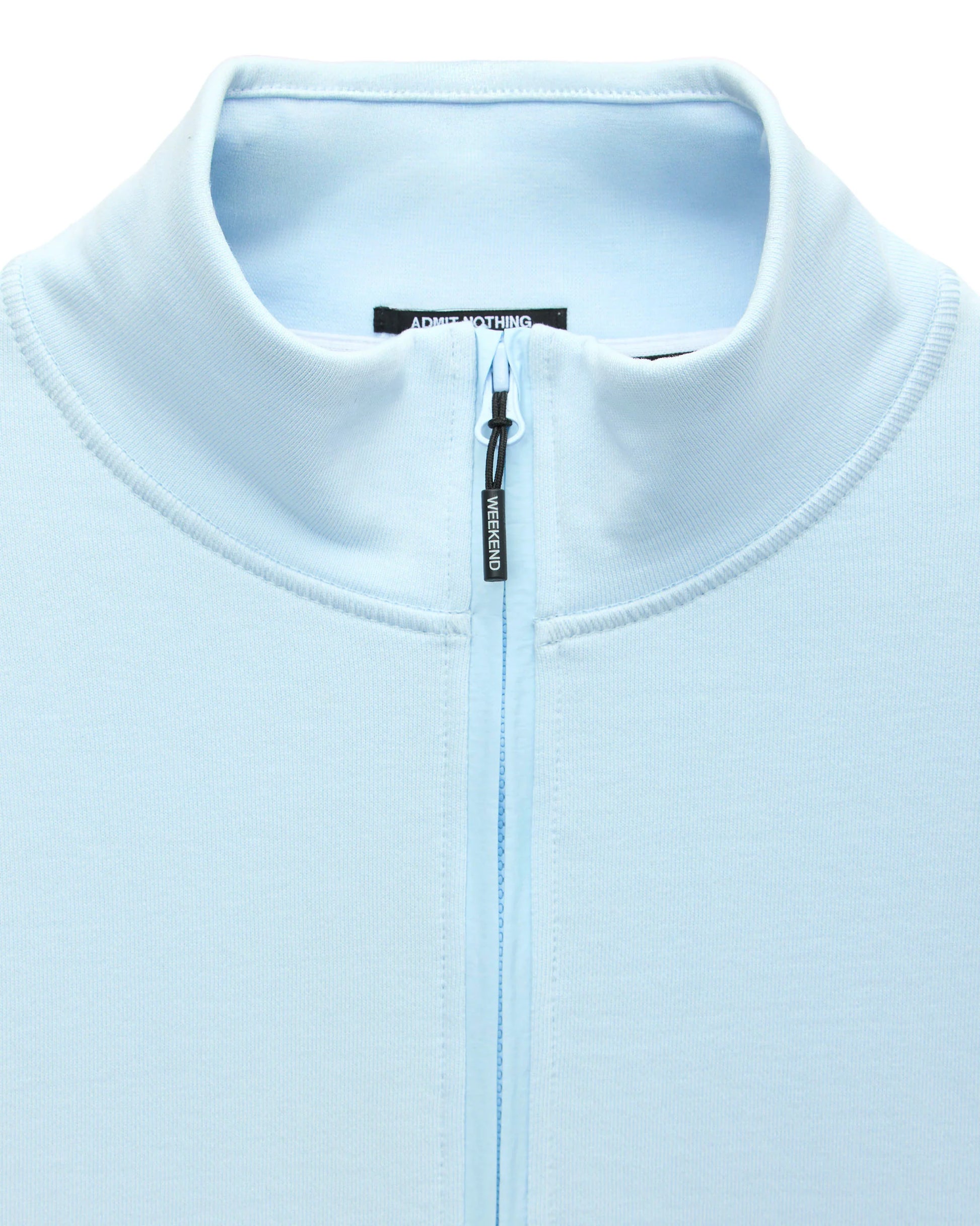 Weekend Offender Kravitz Quarter Zip Sweatshirt in Sky - RD1 Clothing