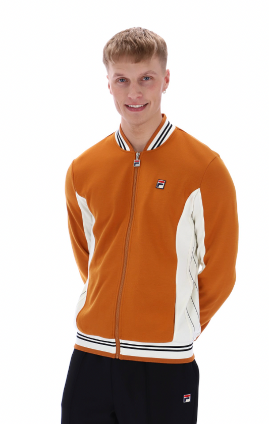 Fila Vintage Settanta Track Top Pumpkin Spice/Gardenia/Black - RD1 Clothing