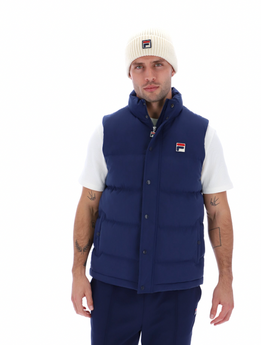 Fila Blaze Padded Gillet Navy - RD1 Clothing