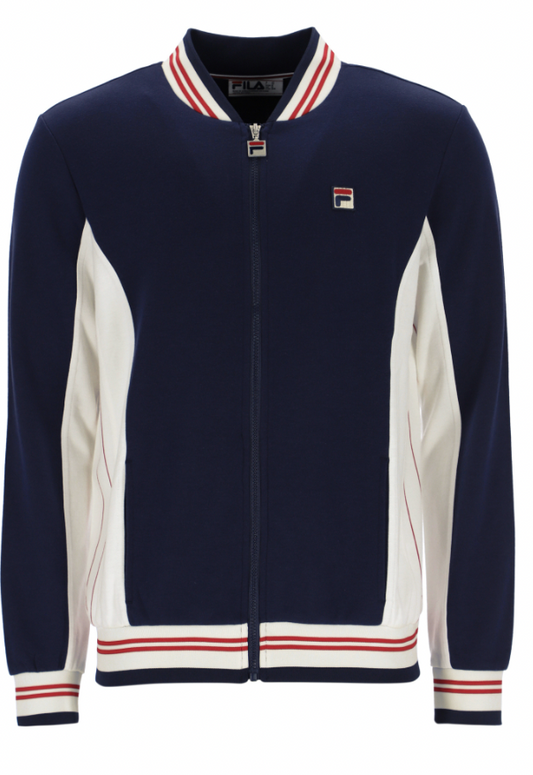 Fila Vintage Settanta Track Top Navy/Gardenia/Red