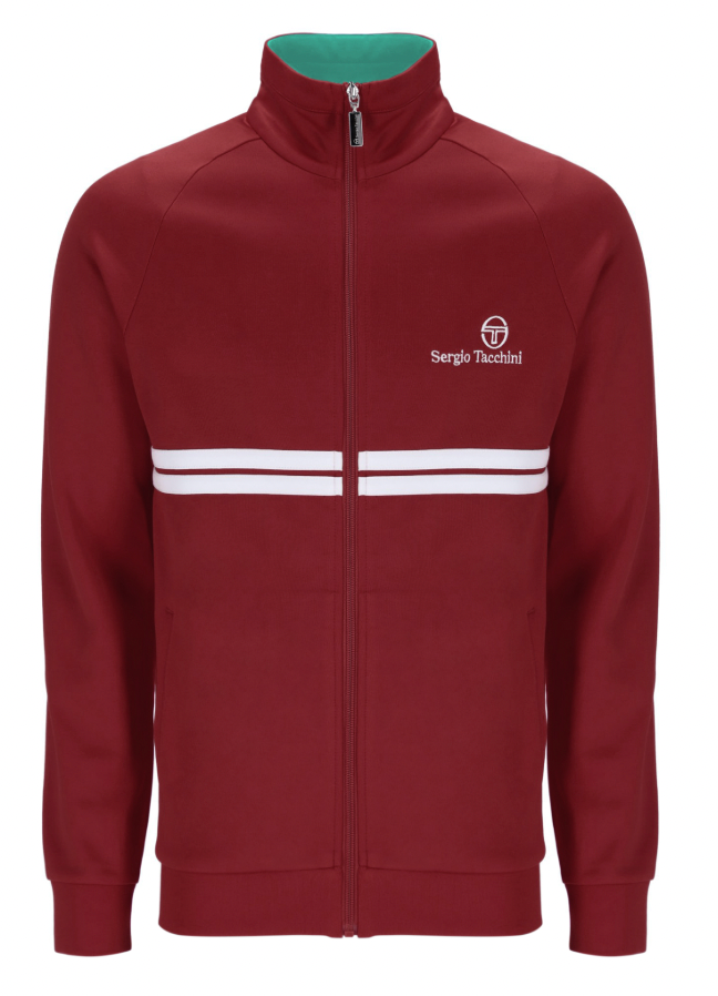 Sergio Tachhini New Dallas Track Top Rhubard/Gardenia/Aruba Blue