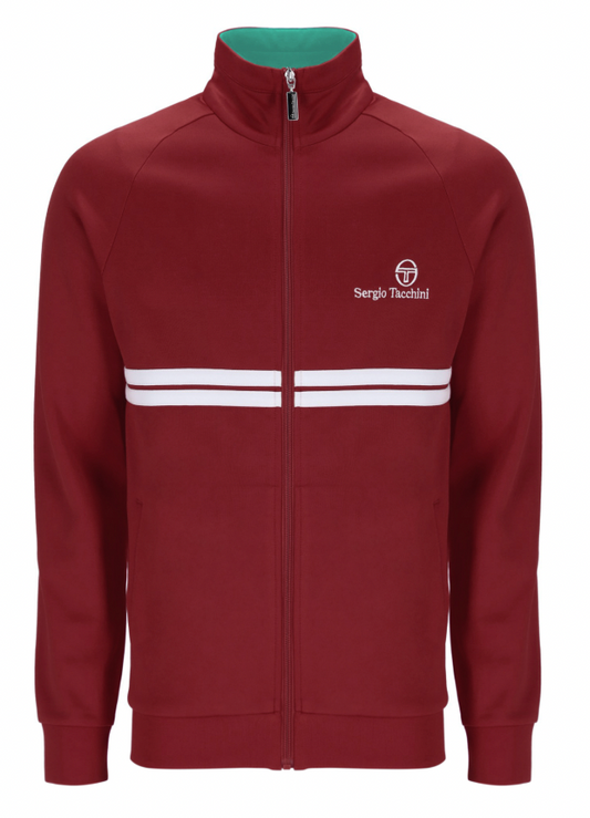 Sergio Tachhini New Dallas Track Top Rhubard/Gardenia/Aruba Blue