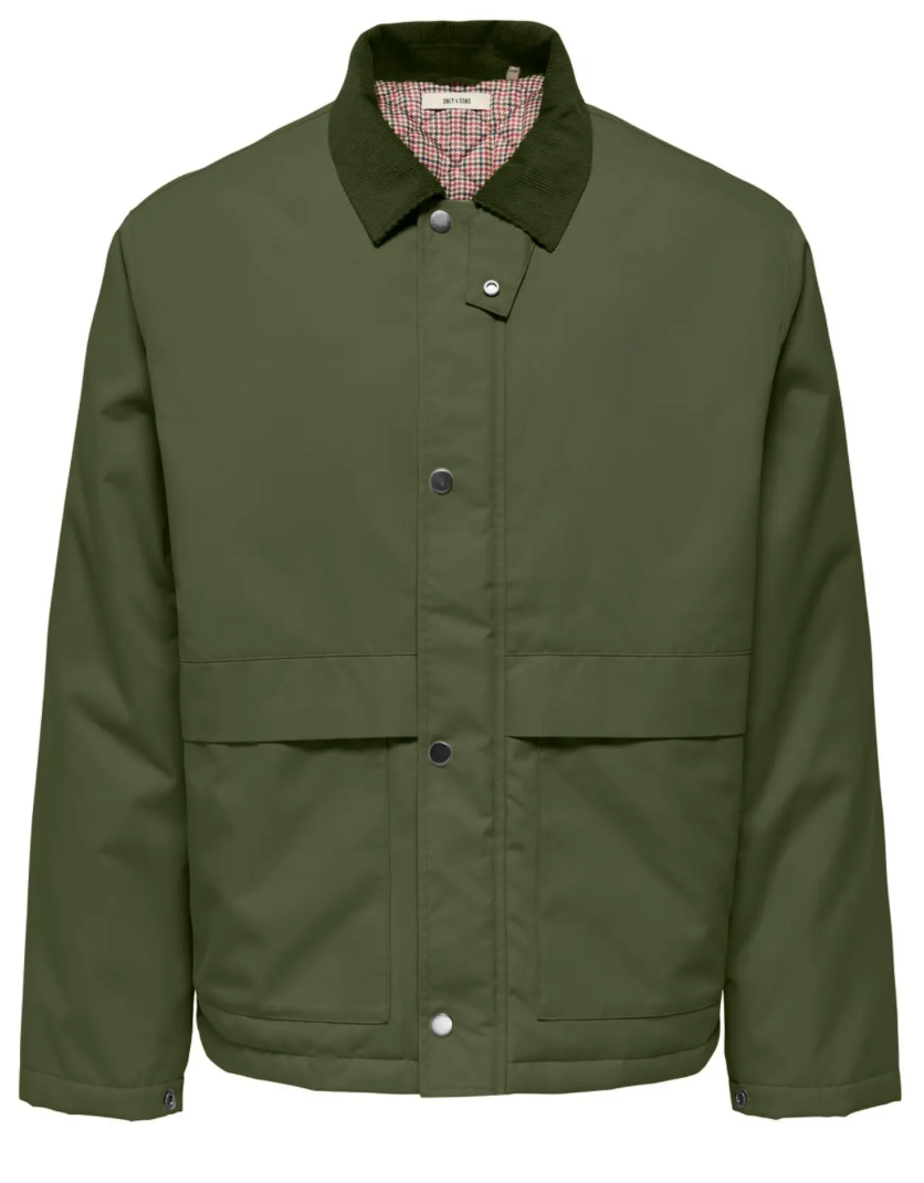 Only & Sons Onskosmo Padded Jacket Green