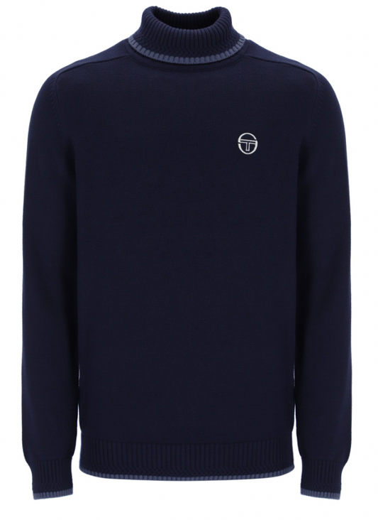 Sergio Tacchini Caruso Roll Neck Navy