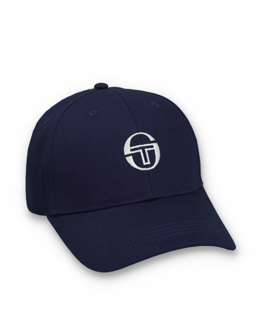 Sergio Tacchini Linus Classic 6 Panel Strapback Cap Navy