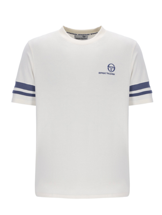 Sergio Tacchini Frankie T-shirt Gardenia/Vintage Indigo