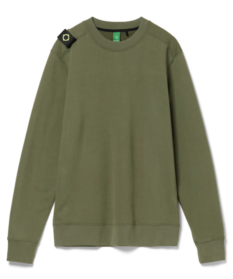 MA.STRUM Crew Sweatshirt Bronze Green - RD1 Clothing