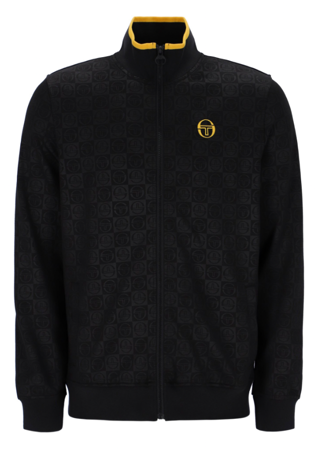 Sergio Tacchini Santoro Mono Track Top Black - RD1 Clothing