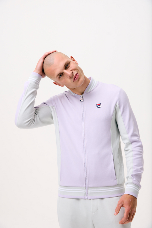 Fila Vintage Settanta Track Top Misty Lilac/Dawn Blue/White