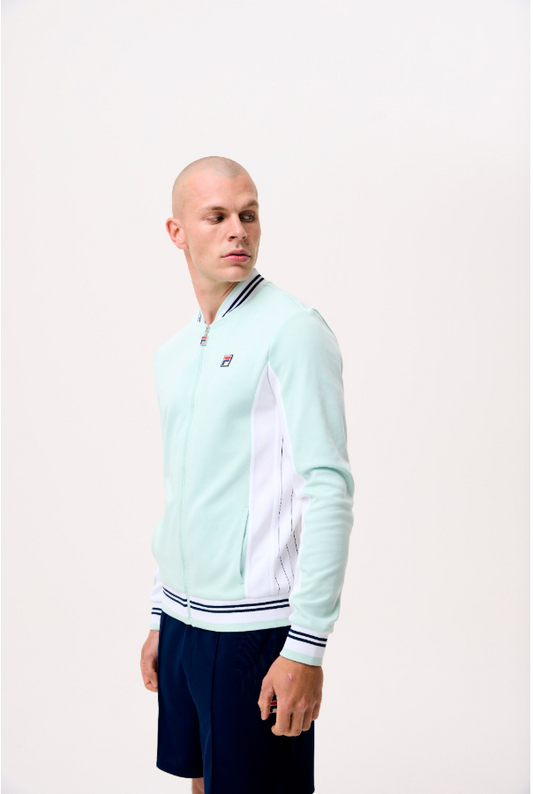 Fila Vintage Settanta Track Top Surf Spray/White/Navy