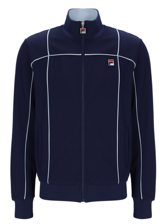 Fila Vintage Armando Track Top Navy/Skyway