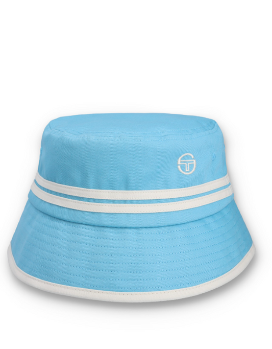 Sergio Tacchini Newton Bucket Hat Baltic Sea/Mykonos Blue/Gardenia