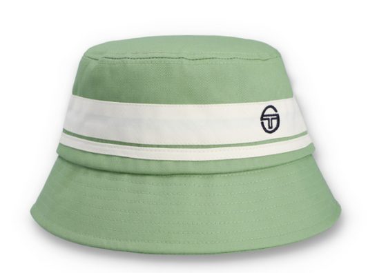 Sergio Tacchini Newsford Bucket Hat Quiet Green/Gardenia