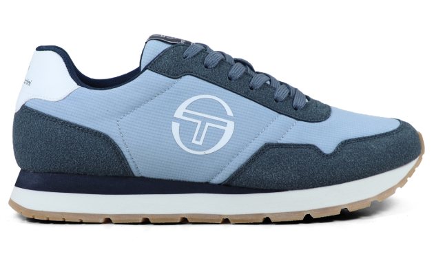 Sergio Tacchini Mile Mix Trainers Indigo/Sky Blue/Navy/White