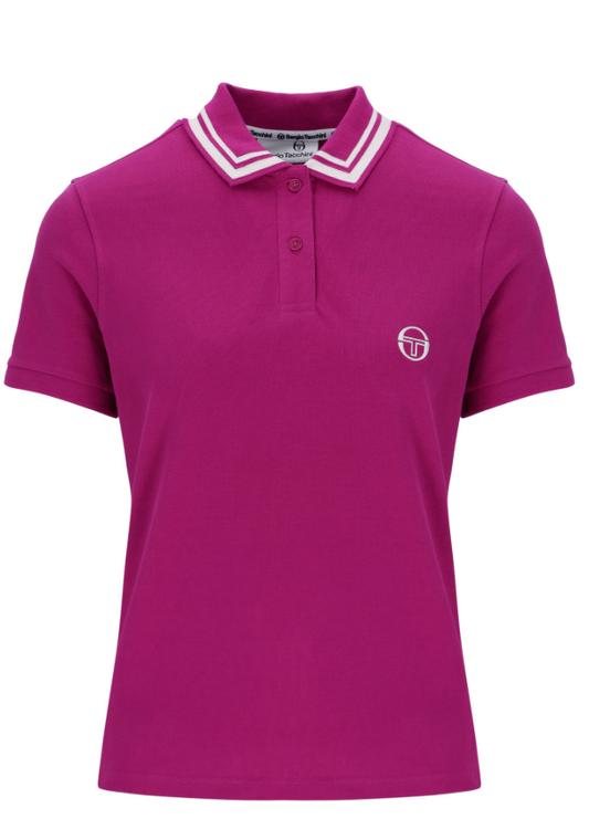 Sergio Tacchini Womens Miss Milana Polo Shirt Festival Fuchsia