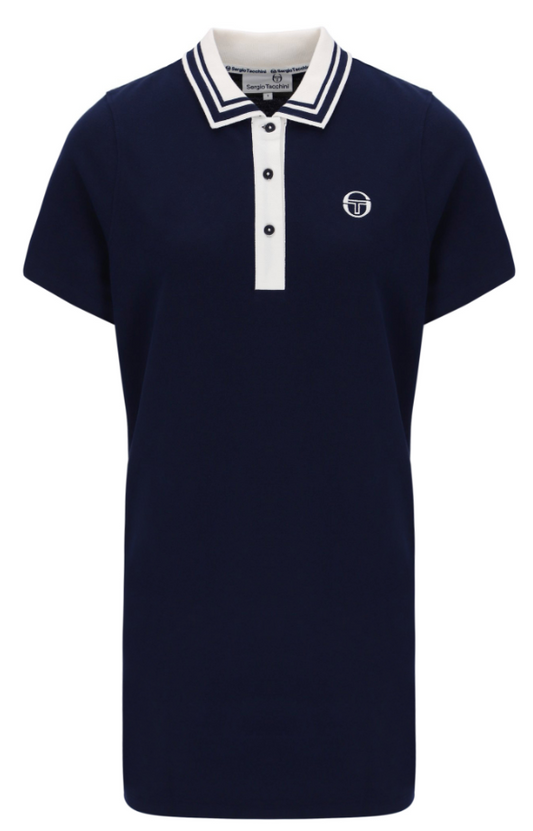 Sergio Tacchini Womens Greta Oversized Dress Navy