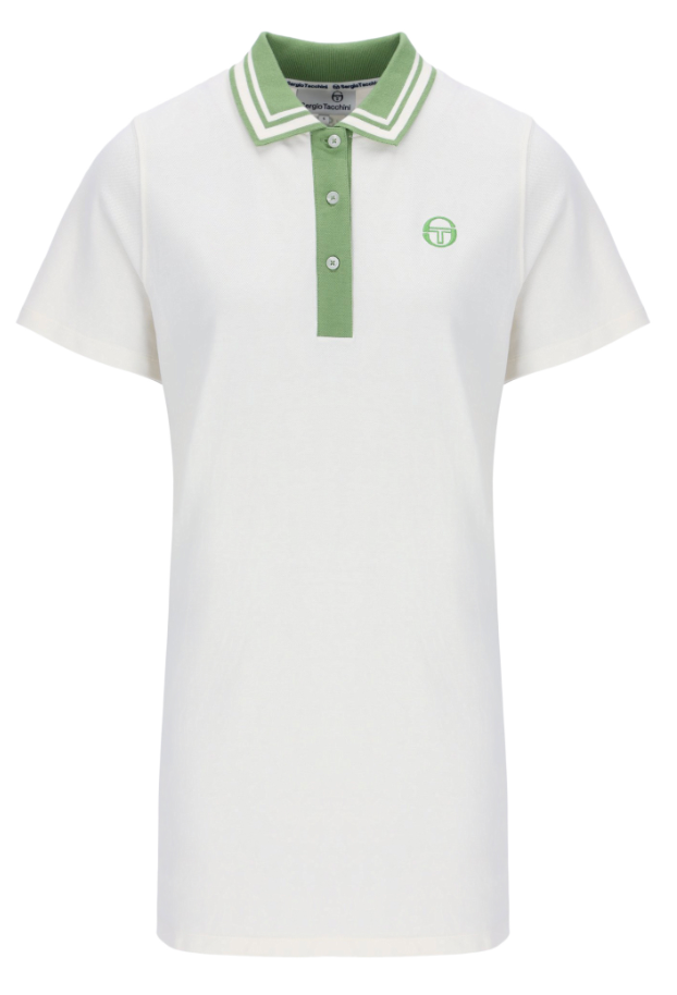 Sergio Tacchini Womens Greta Oversized Dress Gardenia
