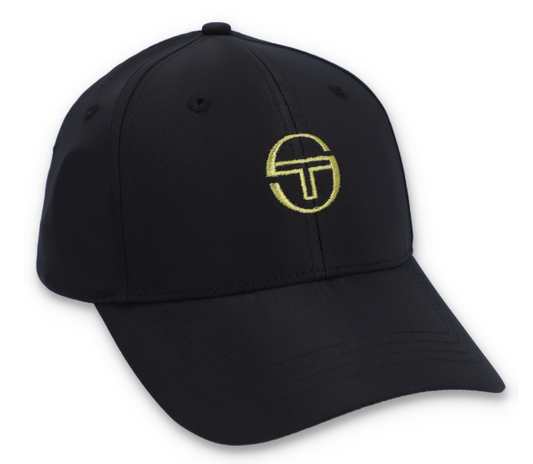 Sergio Tacchini Marz 6 Panel Hat Black/Gold