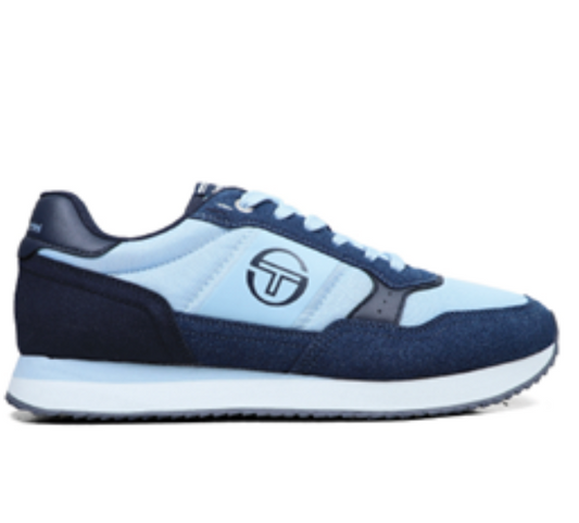 Sergio Tacchini Monza Trainers Ballard Blue/White/Vintage Indigo