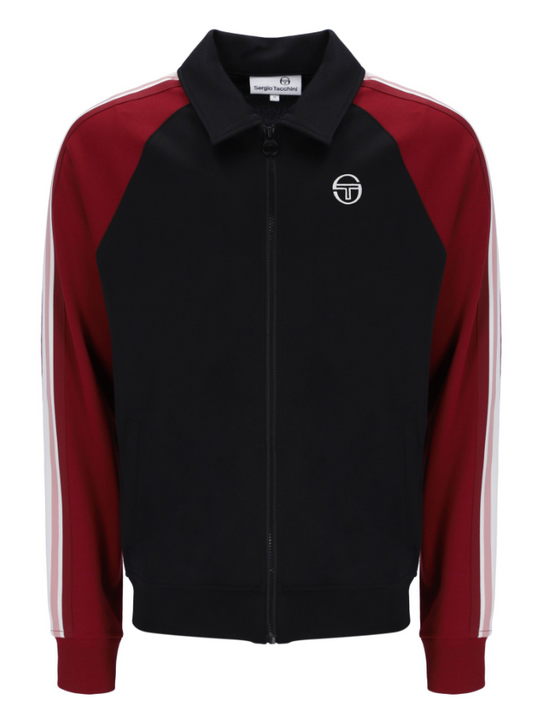 Sergio Tacchini Renshaw Track Top Black/Gardenia