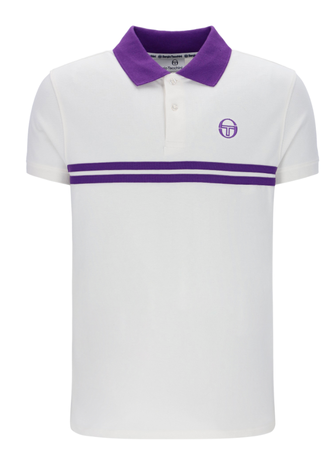 Sergio Tacchini Supermac Polo Gardenia/Pansy