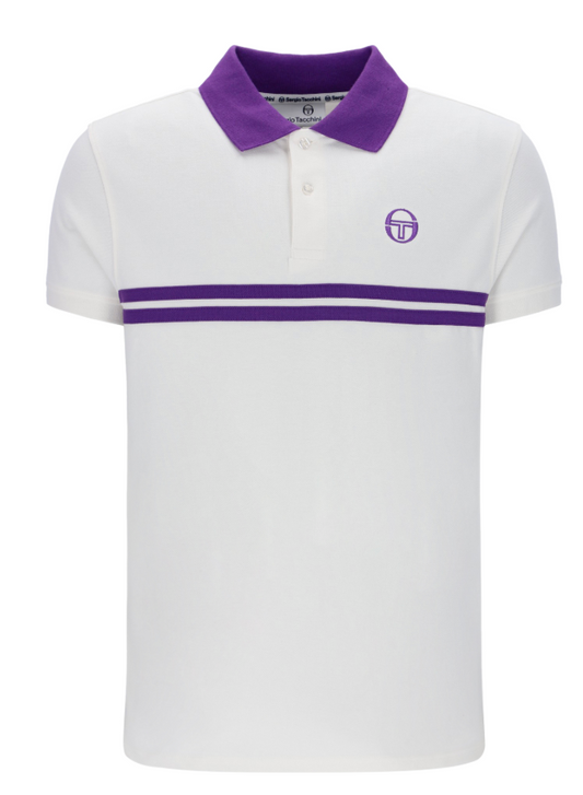 Sergio Tacchini Supermac Polo Gardenia/Pansy