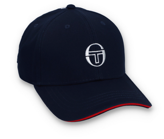 Sergio Tacchini Cortona Peaked Cap Navy/White