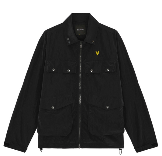 Lyle & Scott 4 Pockets Blouson Jacket Black Ice
