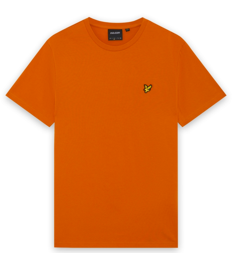 Lyle & Scott Plain T-Shirt Broad Orange