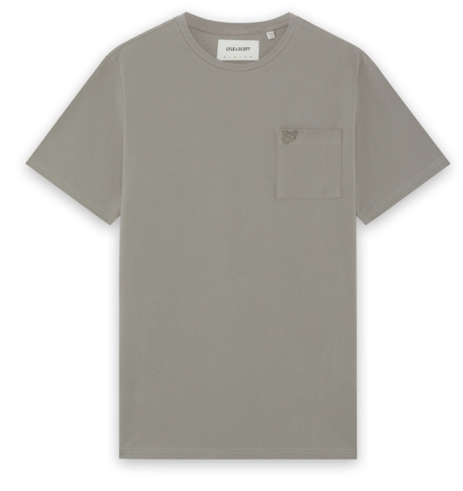 Lyle & Scott Pique Interlock T-Shirt Clay Taupe
