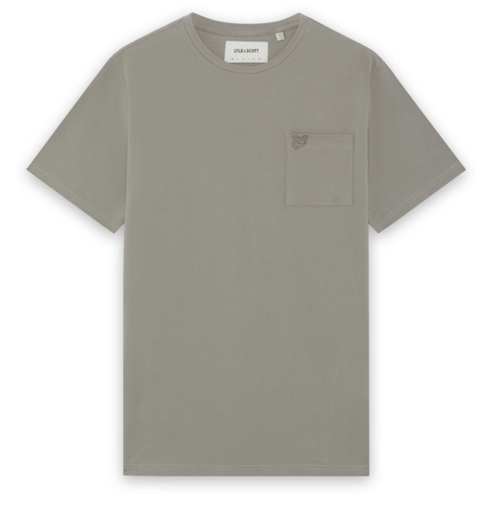 Lyle & Scott Pique Interlock T-Shirt Clay Taupe