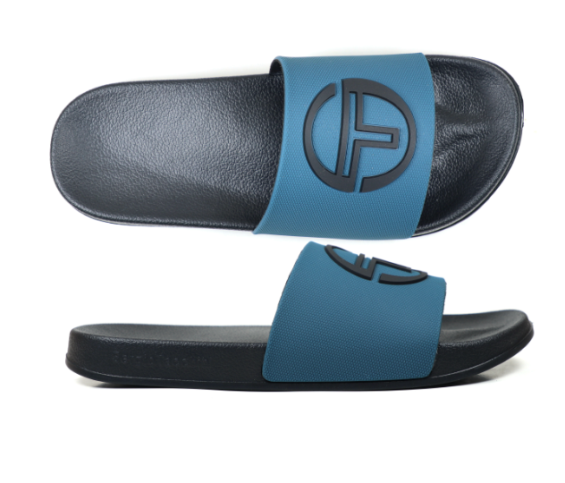 Sergio Tacchini Anzio Pool Sliders Mediterranea Black