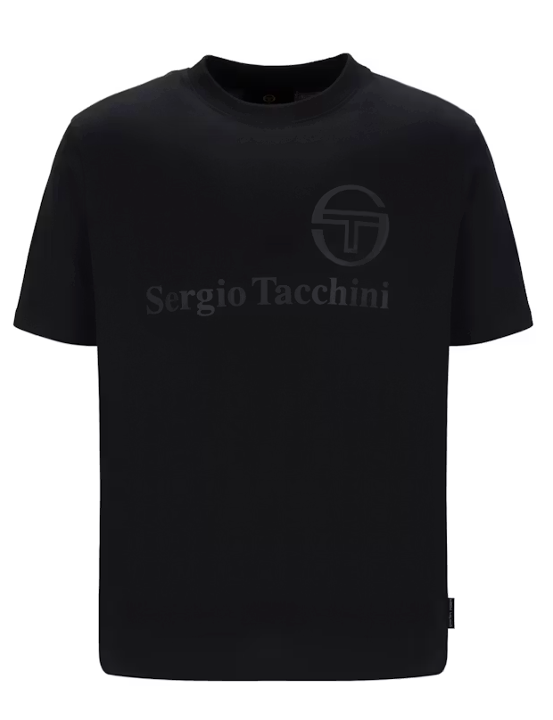 Sergio Tacchini Lazio T-Shirt Black