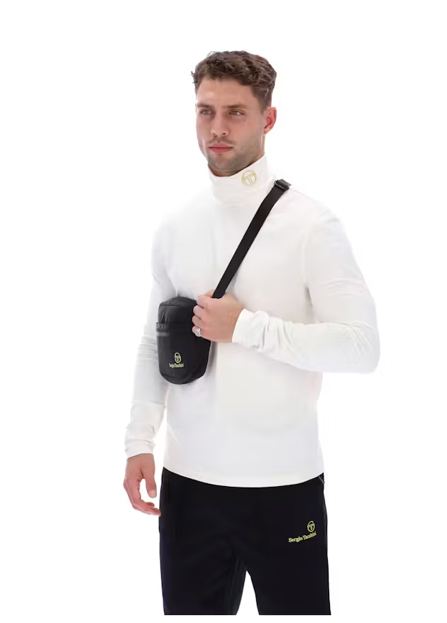 Sergio Tacchini Edward Roll Neck Jumper Gardenia/Gold Lurex