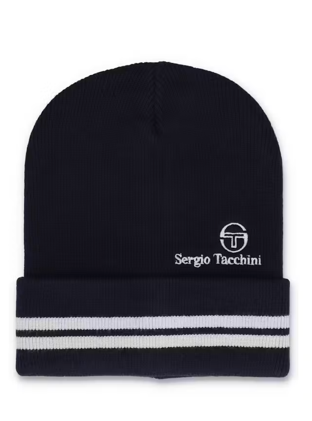 Sergio Tacchini Surgis Beanie Maritime Blue/Peyote