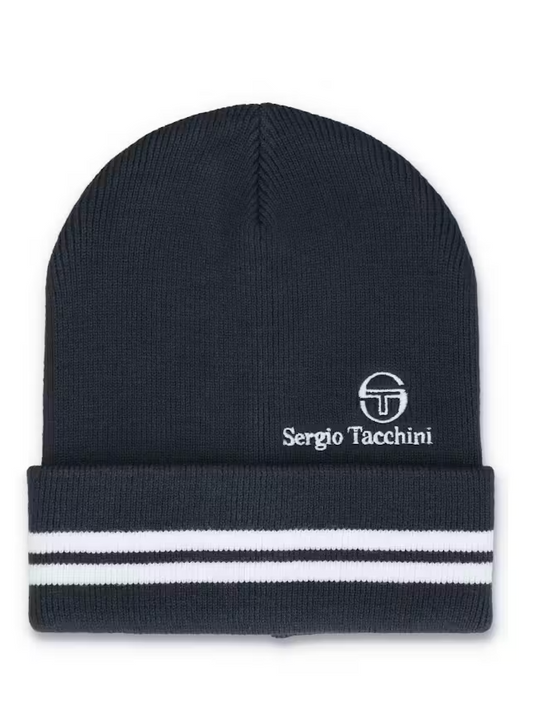 Sergio Tacchini Surgis Beanie Turbulance White/Black