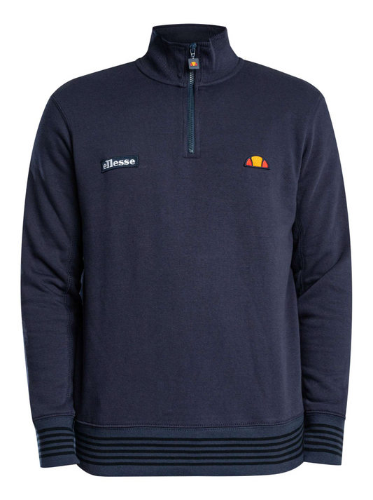 Ellesse Verazo Quarter Zip Jumper Navy