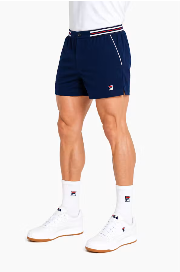 Fila Vintage Hightide 4 Terry Pocket Stripe Short Navy/Gardenia