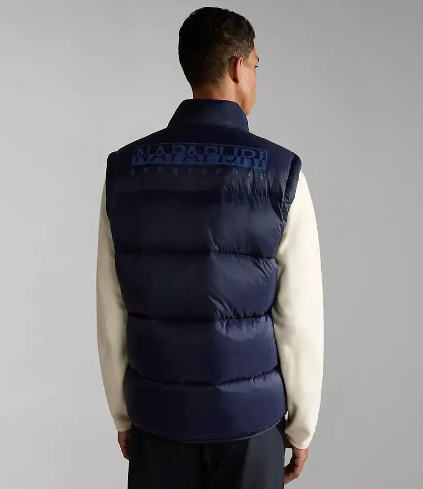 Napapijri Mens A-Suomi Gilet In Navy