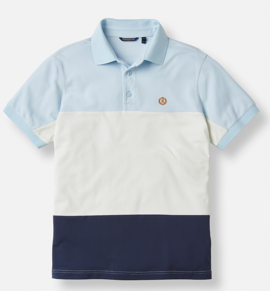 Henri Lloyd Nautigue Polo In Sky Blue