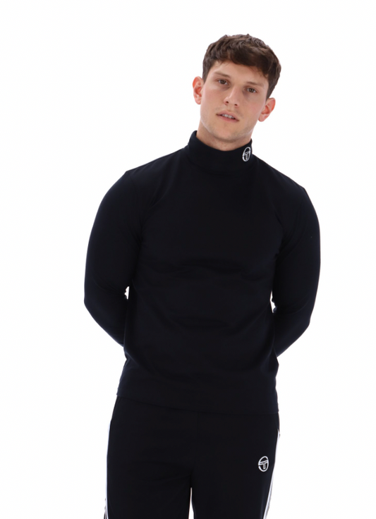Sergio Tacchini Edward Roll Neck Black