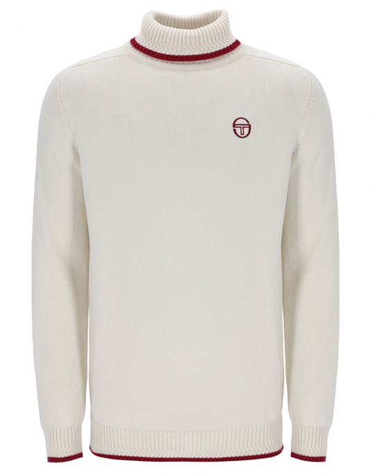 Sergio Tacchini Caruso Roll Neck Gardenia