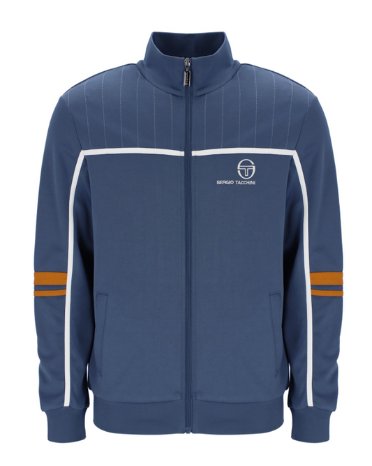 Sergio Tacchini Frankie Track Top Vintage Indigo/Pumpkin Spice