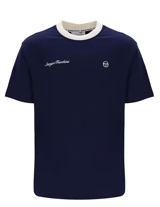 Sergio Tacchini Berto T-Shirt in Navy