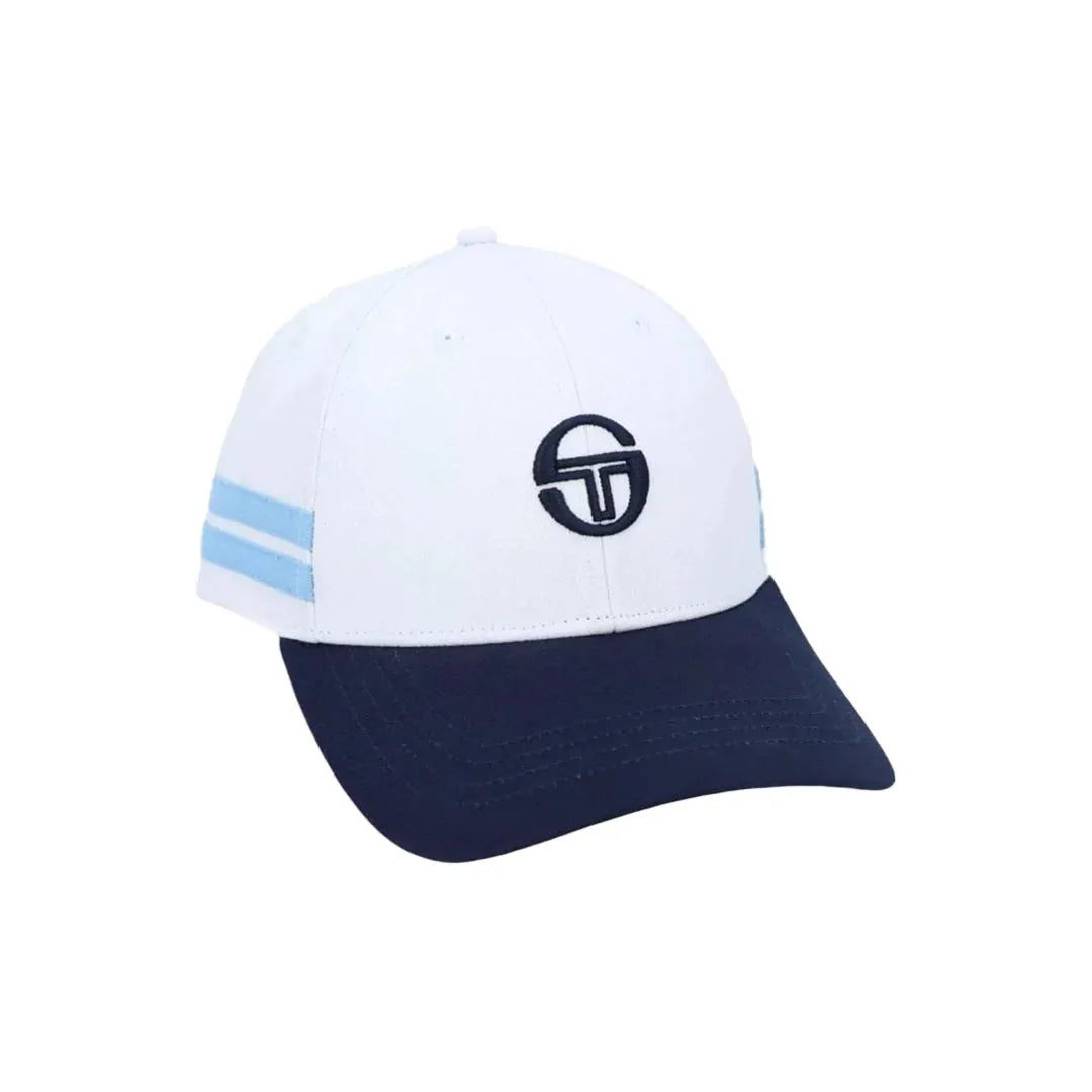 Sergio Tacchini Baseball Cap White/Martime Blue