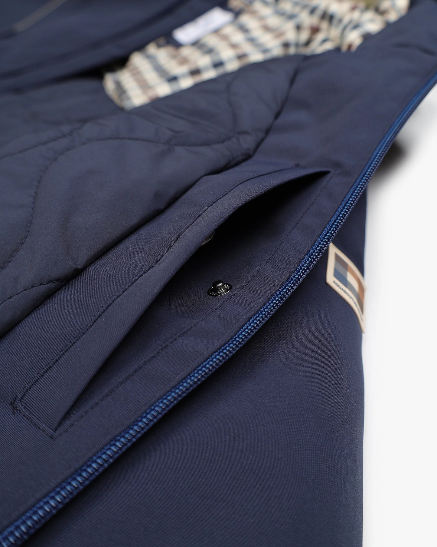 Aquascutum Active Shell Mid Parka Navy