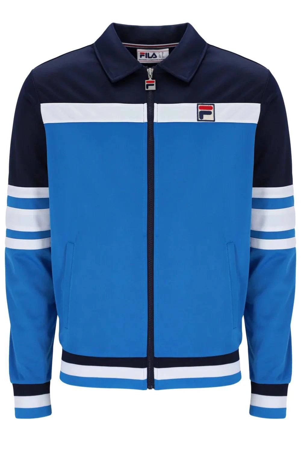 Fila Gene Track Top Blue/Navy/White - RD1 Clothing