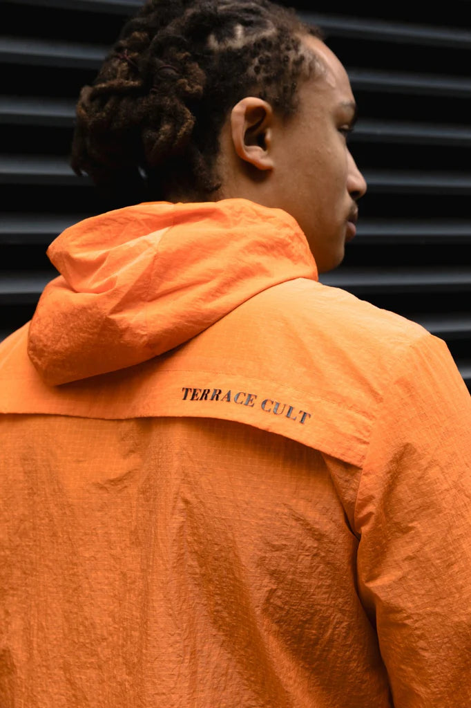 Terrace Cult Costello Lightweight Ripstop Jacket Dutch Orange