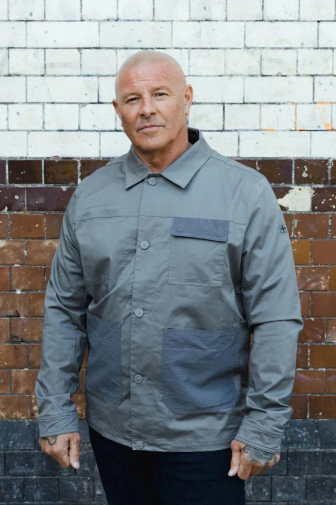 Terrace Cult Vito Overshirt Grey - RD1 Clothing