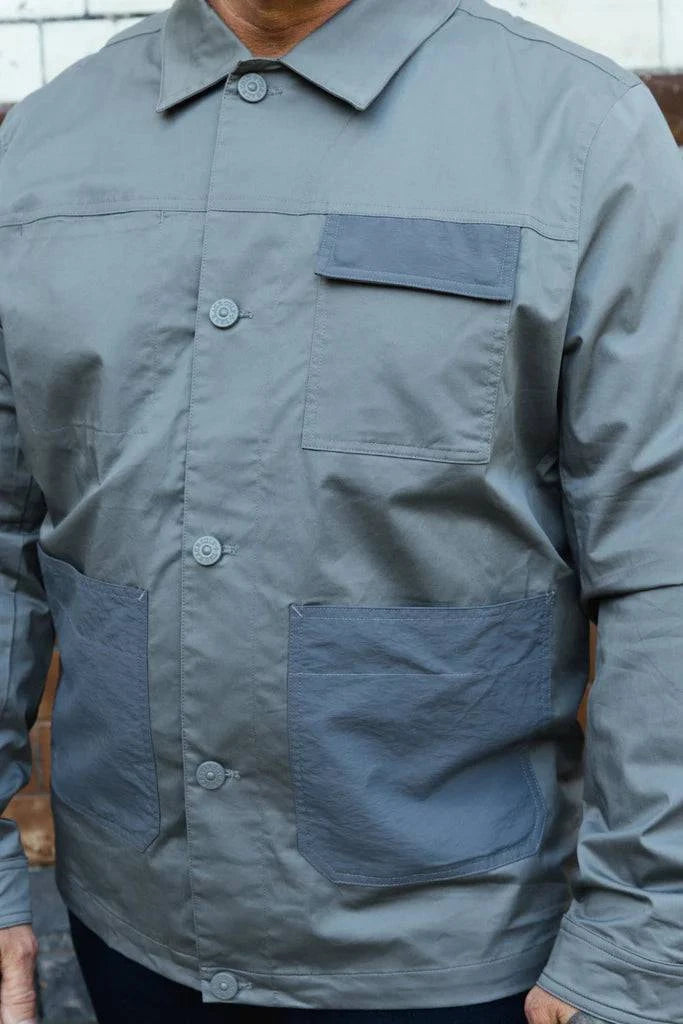 Terrace Cult Vito Overshirt Grey - RD1 Clothing